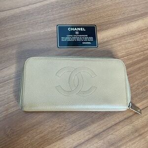 CHANEL Long wallet